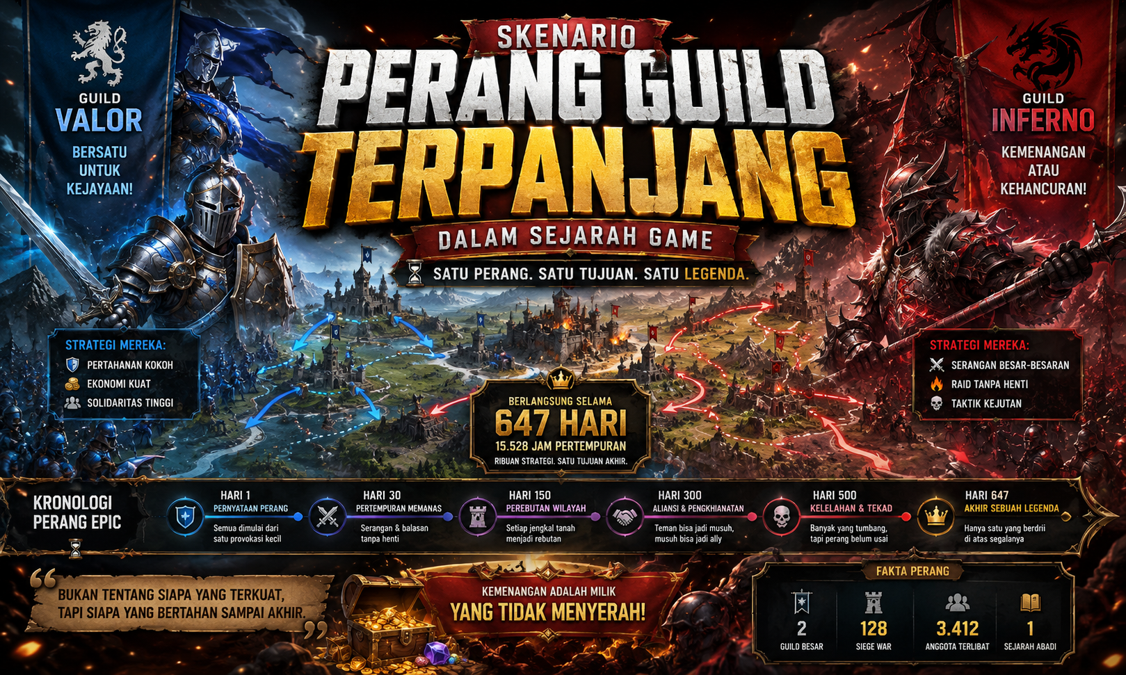Perang Guild Terpanjang dalam Sejarah Game yang Mengguncang Dunia Virtual